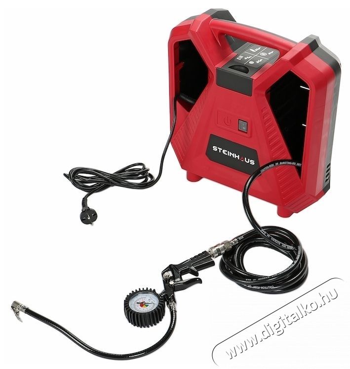 Steinhaus PRO-COM1 Olajmentes dugatty&uacute;s kompresszor H&aacute;ztart&aacute;s / Otthon / K&uuml;lt&eacute;r - Szersz&aacute;m - Kompresszor - 535767
