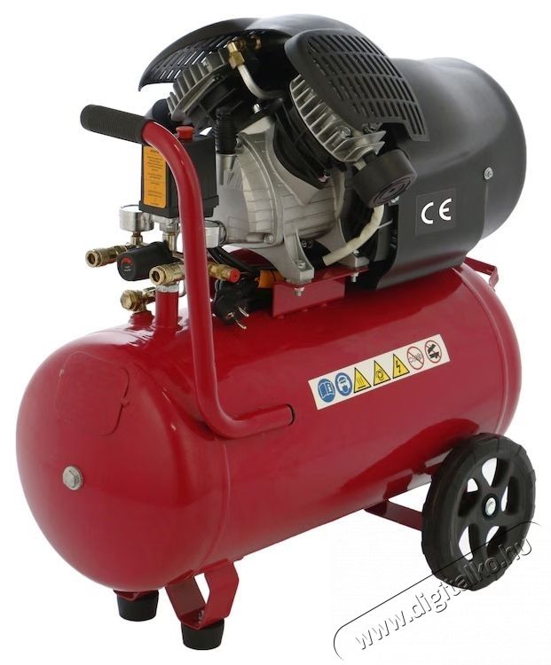 Steinhaus PRO-COM502 L&eacute;gkompresszor, 50L, 2200W, 3 LE, 8bar, 392l/perc H&aacute;ztart&aacute;s / Otthon / K&uuml;lt&eacute;r - Szersz&aacute;m - Kompresszor - 537389