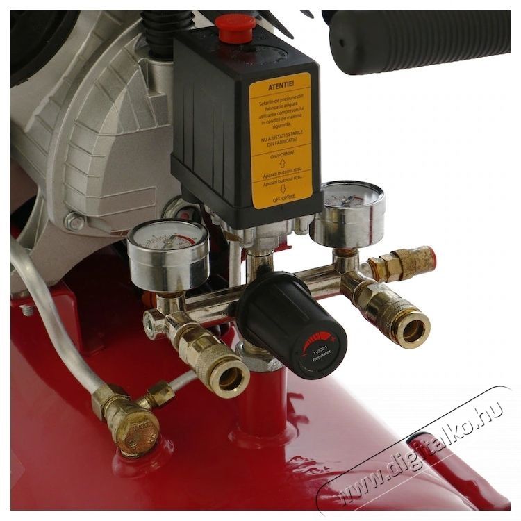 Steinhaus PRO-COM502 L&eacute;gkompresszor, 50L, 2200W, 3 LE, 8bar, 392l/perc H&aacute;ztart&aacute;s / Otthon / K&uuml;lt&eacute;r - Szersz&aacute;m - Kompresszor - 537389