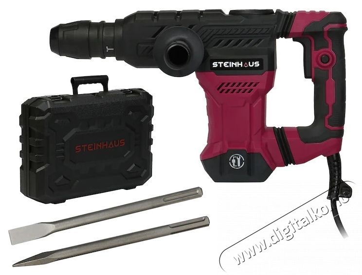 Steinhaus PRO-DH1300 V&eacute;sőkalap&aacute;cs, 1300W, 4100 BPM, 18J, SDS-MAX tokm&aacute;ny, Kitbox, V&eacute;sők H&aacute;ztart&aacute;s / Otthon / K&uuml;lt&eacute;r - Szersz&aacute;m - Egy&eacute;b szersz&aacute;m - 537382