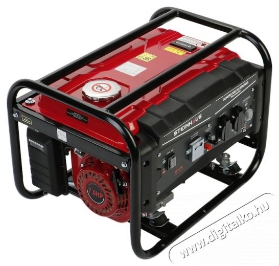 Steinhaus PRO-GEN3150 Gener&aacute;tor, 3150 W fesz&uuml;lts&eacute;gstabiliz&aacute;torral, benzin, auton&oacute;mia 9.8 h H&aacute;ztart&aacute;s / Otthon / K&uuml;lt&eacute;r - Szersz&aacute;m - &Aacute;ramfejlesztő - 537392