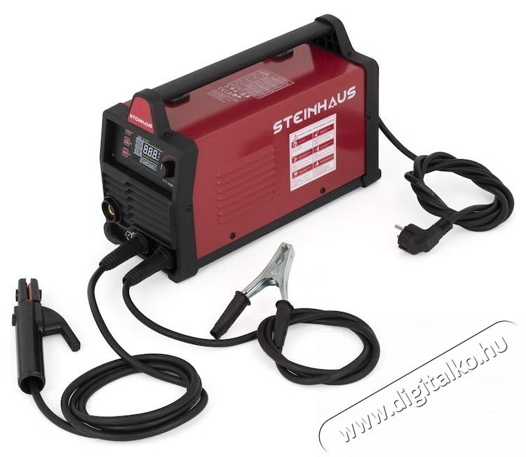 Steinhaus PRO-MIG130 MIG/TIG/MMA inverter hegesztő, 130 A maxim&aacute;lis hegesztő&aacute;ram, 230 V, 0,8-1,0 mm maxim&aacute;lis huzal&aacute;tm&eacute;rővel H&aacute;ztart&aacute;s / Otthon / K&uuml;lt&eacute;r - Szersz&aacute;m - Hegesztő - 537393