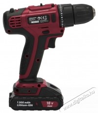 Steinhaus PRO-CD18X Li-Ion Akkus f&uacute;r&oacute;- csavaroz&oacute;g&eacute;p, 18V, 1.3Ah 30Nm, 17 nyomat&eacute;kfokozat, 2 sebess&eacute;g 400/1500 ford/perc, 10mm-es gyorstokm&aacute;ny, 13 kieg&eacute;sz&iacute;tő, műanyag koffer H&aacute;ztart&aacute;s / Otthon / K&uuml;lt&eacute;r - Szersz&aacute;m - F&uacute;r&oacute; / f&uacute;r&oacute;kalap&aacute;cs - 537377