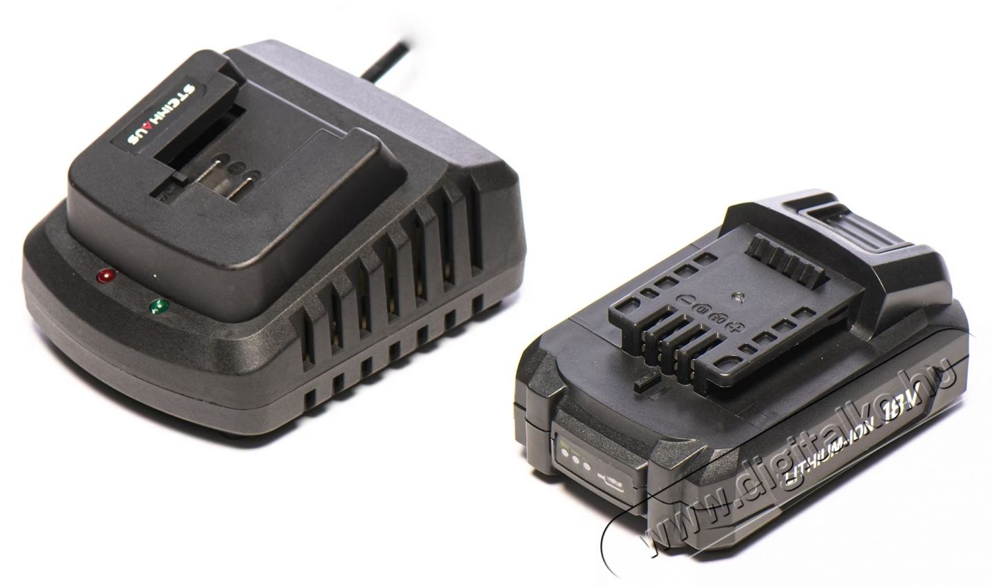 Steinhaus PRO-CD18MX Akkus &uuml;tvef&uacute;r&oacute;-csavaroz&oacute;, 18V 2.0Ah Li-Ion, 58Nm, 21 nyomat&eacute;kfokozat, 2 sebess&eacute;g 400/1800 ford/perc, 13mm-es f&eacute;m gyorstokm&aacute;ny, 13 kieg&eacute;sz&iacute;tő, műanyag doboz H&aacute;ztart&aacute;s / Otthon / K&uuml;lt&eacute;r - Szersz&aacute;m - F&uacute;r&oacute; / f&uacute;r&oacute;kalap&aacute;cs - 537372