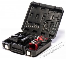 Steinhaus PRO-CD18MX Akkus &uuml;tvef&uacute;r&oacute;-csavaroz&oacute;, 18V 2.0Ah Li-Ion, 58Nm, 21 nyomat&eacute;kfokozat, 2 sebess&eacute;g 400/1800 ford/perc, 13mm-es f&eacute;m gyorstokm&aacute;ny, 13 kieg&eacute;sz&iacute;tő, műanyag doboz H&aacute;ztart&aacute;s / Otthon / K&uuml;lt&eacute;r - Szersz&aacute;m - F&uacute;r&oacute; / f&uacute;r&oacute;kalap&aacute;cs - 537372