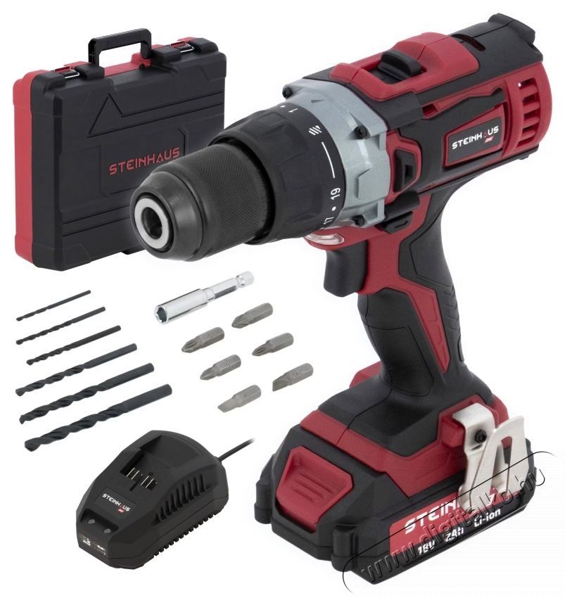 Steinhaus ONE 18V PRO-ONE-CD2 Akkus f&uacute;r&oacute;- csavaroz&oacute;g&eacute;p H&aacute;ztart&aacute;s / Otthon / K&uuml;lt&eacute;r - Szersz&aacute;m - F&uacute;r&oacute; / f&uacute;r&oacute;kalap&aacute;cs - 537376