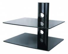 Stell SHO 1181B Univerzális polc DVD lejátszóhoz / SET TOP BOX készülékhez Tv kiegészítők - Fali tartó / konzol - Fali készülék tartó - 277376