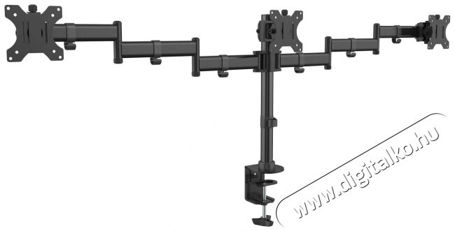 Stell SOS 1030 TRIPLE asztali monitortartó Tv kiegészítők - Fali tartó / konzol - Asztali tartó - 339228