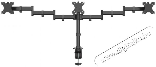 Stell SOS 1030 TRIPLE asztali monitortartó Tv kiegészítők - Fali tartó / konzol - Asztali tartó - 339228