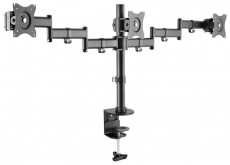 Stell SOS 1030 TRIPLE asztali monitortartó Tv kiegészítők - Fali tartó / konzol - Asztali tartó - 339228