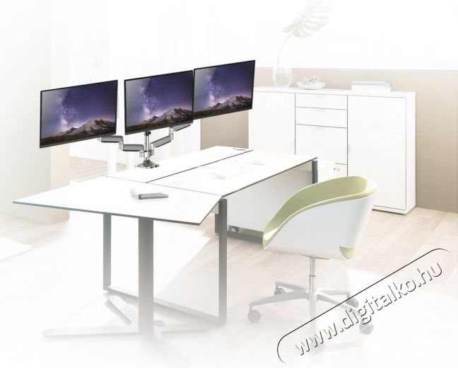 Stell SOS 2030 TRIPLE monitortartó Tv kiegészítők - Fali tartó / konzol - Asztali tartó - 339231