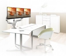 Stell SOS 2030 TRIPLE monitortartó Tv kiegészítők - Fali tartó / konzol - Asztali tartó - 339231