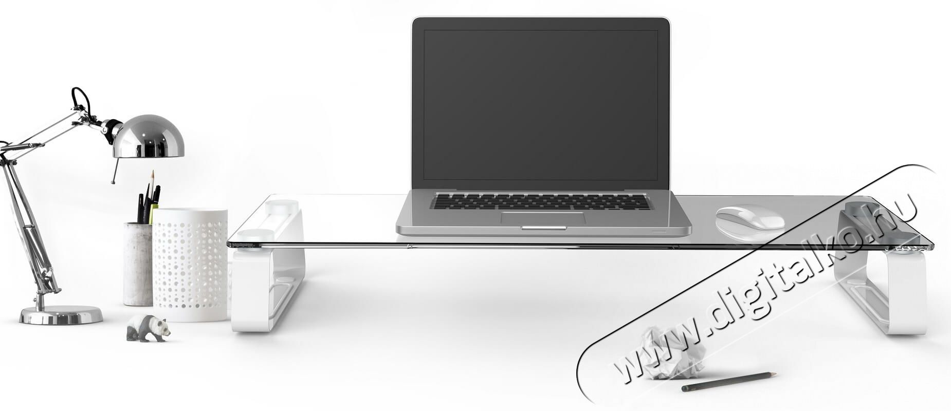 Stell SOS 5000 üveg monitor állvány Tv kiegészítők - Fali tartó / konzol - Tv asztal - 339240