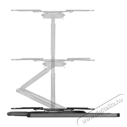 Stell SHO 7610 Slim kihúzható fali TV tartó Tv kiegészítők - Fali tartó / konzol - Fali tv tartó - 349386