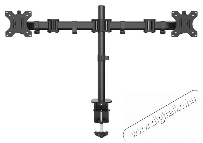 Stell SOS 1020 Dual asztali monitor tartó Tv kiegészítők - Fali tartó / konzol - Asztali tartó - 339227