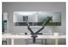Stell SOS 2121 17-32 kétkaros asztali monitor tartó konzol Fotó-Videó kiegészítők - Állvány - Asztali állvány - 507597