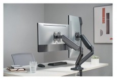 Stell SOS 2121 17-32 kétkaros asztali monitor tartó konzol Fotó-Videó kiegészítők - Állvány - Asztali állvány - 507597