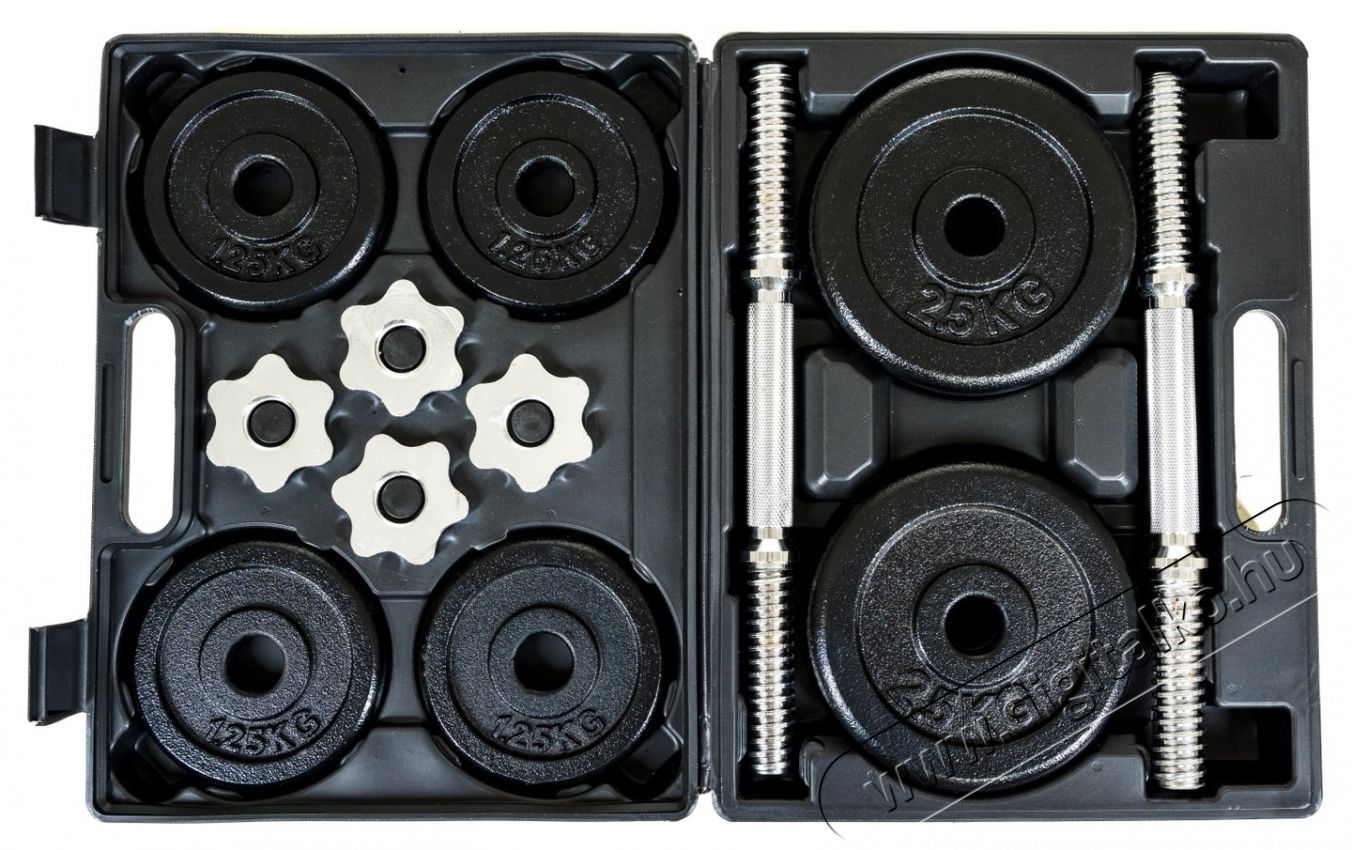 Stormred Painted Dumbbell Set 18 kg Black H&aacute;ztart&aacute;s / Otthon / K&uuml;lt&eacute;r - J&aacute;t&eacute;k / Sport - Kieg&eacute;sz&iacute;tő - 538018