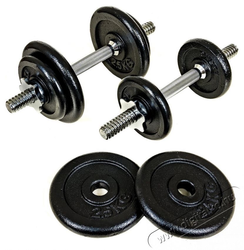 Stormred Painted Dumbbell Set 18 kg Black H&aacute;ztart&aacute;s / Otthon / K&uuml;lt&eacute;r - J&aacute;t&eacute;k / Sport - Kieg&eacute;sz&iacute;tő - 538018