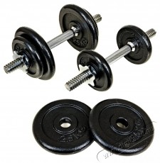 Stormred Painted Dumbbell Set 18 kg Black H&aacute;ztart&aacute;s / Otthon / K&uuml;lt&eacute;r - J&aacute;t&eacute;k / Sport - Kieg&eacute;sz&iacute;tő - 538018