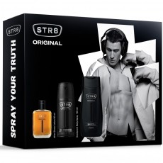 STR8 Eredeti aj&aacute;nd&eacute;kk&eacute;szlet, F&eacute;rfi, Borotv&aacute;lkoz&aacute;s ut&aacute;ni lotion, 50 ml, Testpermet dezodor 150 ml, Tusf&uuml;rdő 250 ml Sz&eacute;ps&eacute;g&aacute;pol&aacute;s / Eg&eacute;szs&eacute;g - Egy&eacute;b sz&eacute;ps&eacute;g / eg&eacute;szs&eacute;g term&eacute;k - 537394