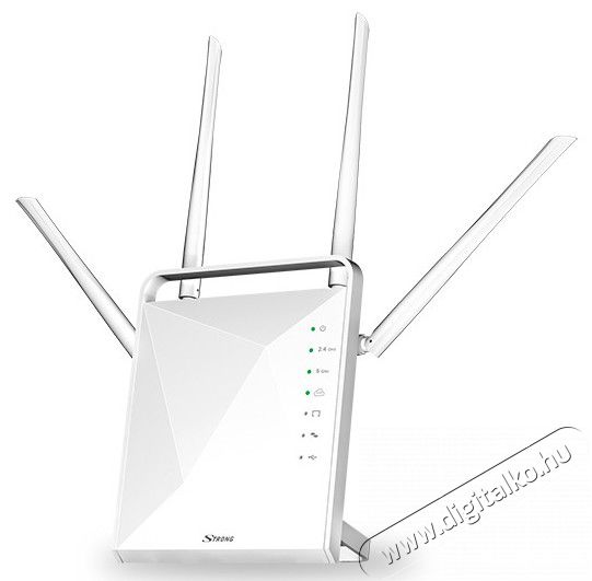 Strong ROUTER1200 Dual Band router Iroda és számítástechnika - Hálózat - Router - 314938