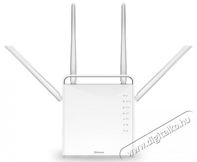 Strong ROUTER1200 Dual Band router Iroda és számítástechnika - Hálózat - Router - 314938