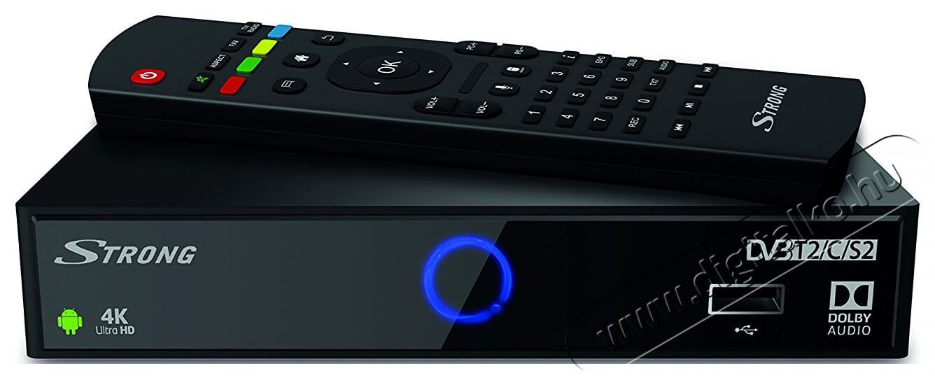 Strong SRT2401 Android 7.1 4K Ultra HD IP beltéri egység Audio-Video / Hifi / Multimédia - CD / DVD / Blu-Ray / Multimédia készülék - Android Mini PC - 332819