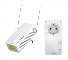 Strong PLCW500 WiFi Powerline adapter kit 500Mbps Memória kártya / Pendrive - Adapter - 320401