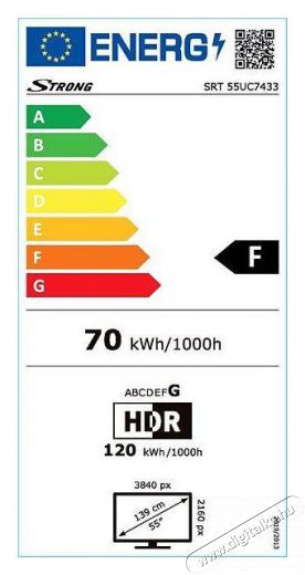 Strong SRT55UC7433 Ultra HD Smart LED televízió Televíziók - LED televízió - UHD 4K felbontású - 366890