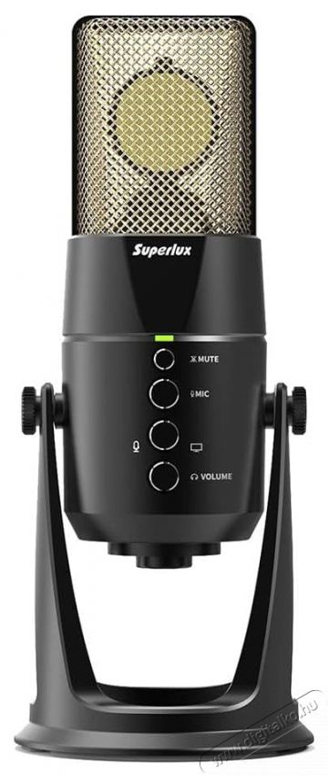 SUPERLUX L401U Fot&oacute;-Vide&oacute; kieg&eacute;sz&iacute;tők - Mikrofon - Mikrofon r&aacute;di&oacute;knak - 526259