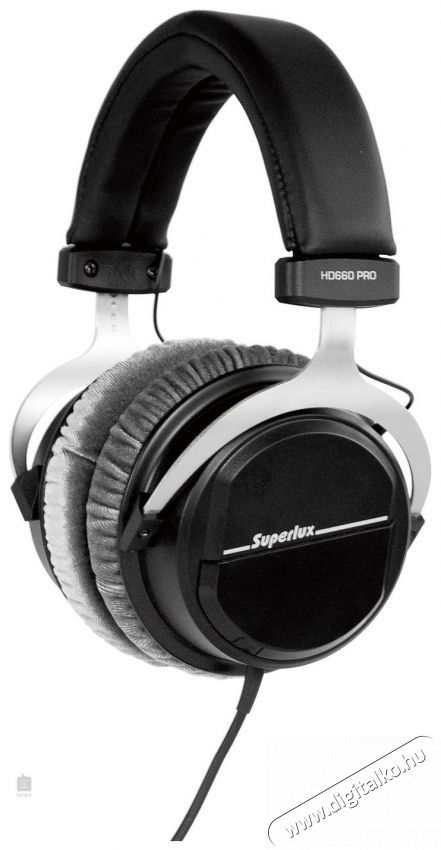 SUPERLUX HD660 PRO 150 Ohm Fejhallgat&oacute; Audio-Video / Hifi / Multim&eacute;dia - F&uuml;l &eacute;s Fejhallgat&oacute;k - Fejhallgat&oacute; - 530138
