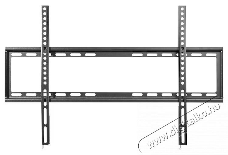 Superior SUPSTV006 Extra Slim TV fali konzol, Fix, 37 -86  (92cm-215cm), 35 kg, Fekete Tv kieg&eacute;sz&iacute;tők - Fali tart&oacute; / konzol - Fali tv tart&oacute; - 534702
