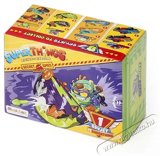 Superthings SuperThings figura, Secret Spies, Spy Jet H&aacute;ztart&aacute;s / Otthon / K&uuml;lt&eacute;r - J&aacute;t&eacute;k / Sport - J&aacute;t&eacute;kfigura - 534706