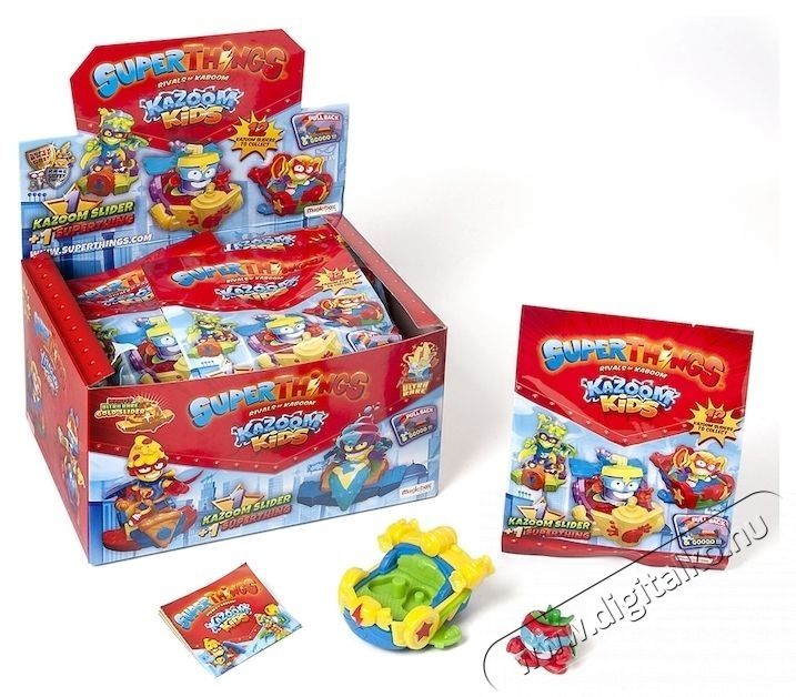 Superthings SuperThings j&aacute;rmű &ndash; Kazoom Kids, Kazoom Slider H&aacute;ztart&aacute;s / Otthon / K&uuml;lt&eacute;r - J&aacute;t&eacute;k / Sport - J&aacute;t&eacute;kfigura - 534703