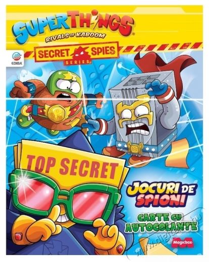 Superthings SuperThings j&aacute;t&eacute;kk&eacute;szlet, Secret Spies, Matrci&aacute;s k&ouml;nyv H&aacute;ztart&aacute;s / Otthon / K&uuml;lt&eacute;r - J&aacute;t&eacute;k / Sport - J&aacute;t&eacute;kfigura - 534708