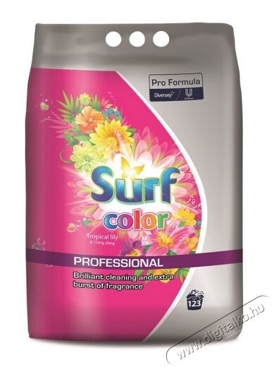 Surf Pro Color mosópor színes textíliákhoz (8kg) Háztartás / Otthon / Kültér - Tisztító / mosó - Tisztítószer - 360870