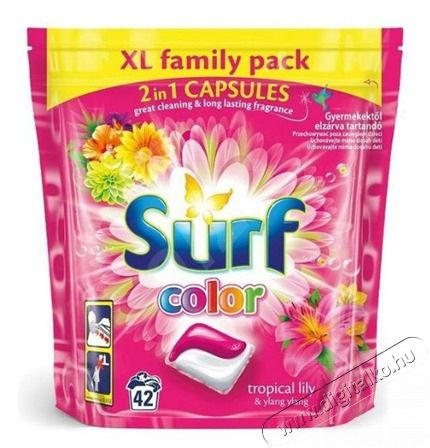 Surf DUOKAPSZULA TROPICAL 42DB Mos&oacute;kapszula H&aacute;ztart&aacute;s / Otthon / K&uuml;lt&eacute;r - Tiszt&iacute;t&oacute; / mos&oacute; - Tiszt&iacute;t&oacute;szer - 404774