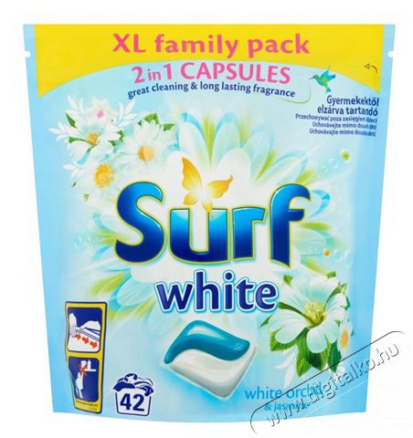 Surf DUOKAPSZULA WHITE ORCHID 42DB MOS&Oacute;KAPSZULA H&aacute;ztart&aacute;s / Otthon / K&uuml;lt&eacute;r - Tiszt&iacute;t&oacute; / mos&oacute; - Tiszt&iacute;t&oacute;szer - 404775