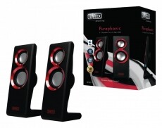 Sweex SP201 2.0 USB hangszóró külső hangkártyával Iroda és számítástechnika - PC hangszóró / hangfal - 340802