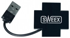 Sweex US012 USB HUB Iroda és számítástechnika - Notebook kiegészítő - USB hub / elosztó - 340817