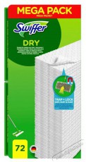 SWIFFER Sweeper Dry tisztítókendő 72 db Háztartás / Otthon / Kültér - Egyéb háztartási termék - 504932