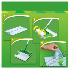 SWIFFER Sweeper Dry tisztítókendő 72 db Háztartás / Otthon / Kültér - Egyéb háztartási termék - 504932
