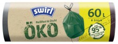 Swirl EKO Behúzható szemeteszsák 60 l, 8 db Konyhai termékek - Egyéb / Konyhai kiegészítő - 504935