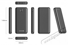 Swissten 30000 mAh Power Line II, fekete Mobil / Kommunikáció / Smart - Powerbank / Külső akkumulátor és töltő - 530312