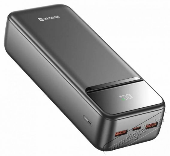 Swissten 30000 mAh Power Line II, fekete Mobil / Kommunikáció / Smart - Powerbank / Külső akkumulátor és töltő - 530312