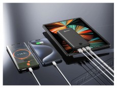 Swissten 30000 mAh Power Line II, fekete Mobil / Kommunikáció / Smart - Powerbank / Külső akkumulátor és töltő - 530312