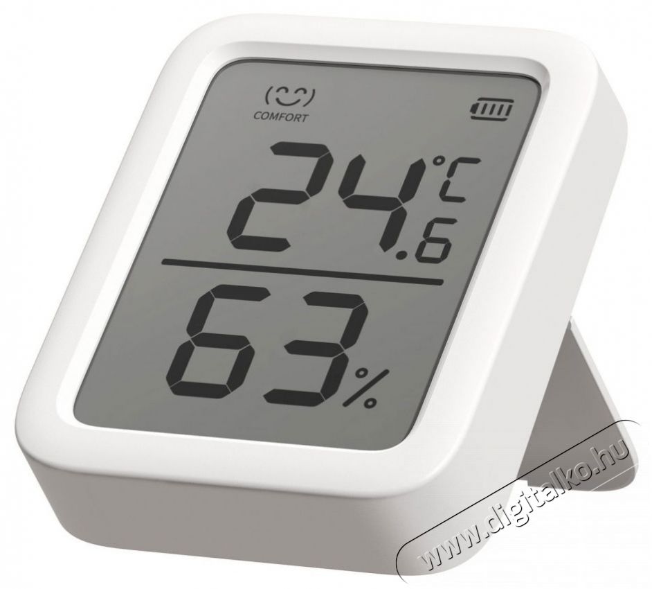 SwitchBot Thermometer &Hygrometer Plus H&aacute;ztart&aacute;s / Otthon / K&uuml;lt&eacute;r - Lak&aacute;sfelszerel&eacute;s - Hőm&eacute;rő / barom&eacute;ter - 519795