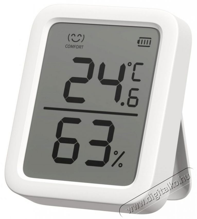SwitchBot Thermometer &Hygrometer Plus H&aacute;ztart&aacute;s / Otthon / K&uuml;lt&eacute;r - Lak&aacute;sfelszerel&eacute;s - Hőm&eacute;rő / barom&eacute;ter - 519795