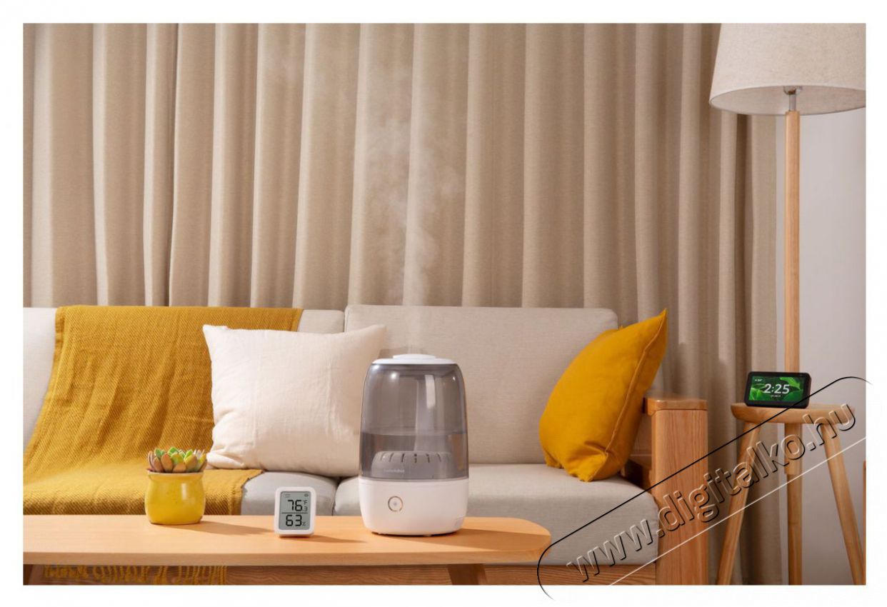 SwitchBot Thermometer &Hygrometer Plus H&aacute;ztart&aacute;s / Otthon / K&uuml;lt&eacute;r - Lak&aacute;sfelszerel&eacute;s - Hőm&eacute;rő / barom&eacute;ter - 519795